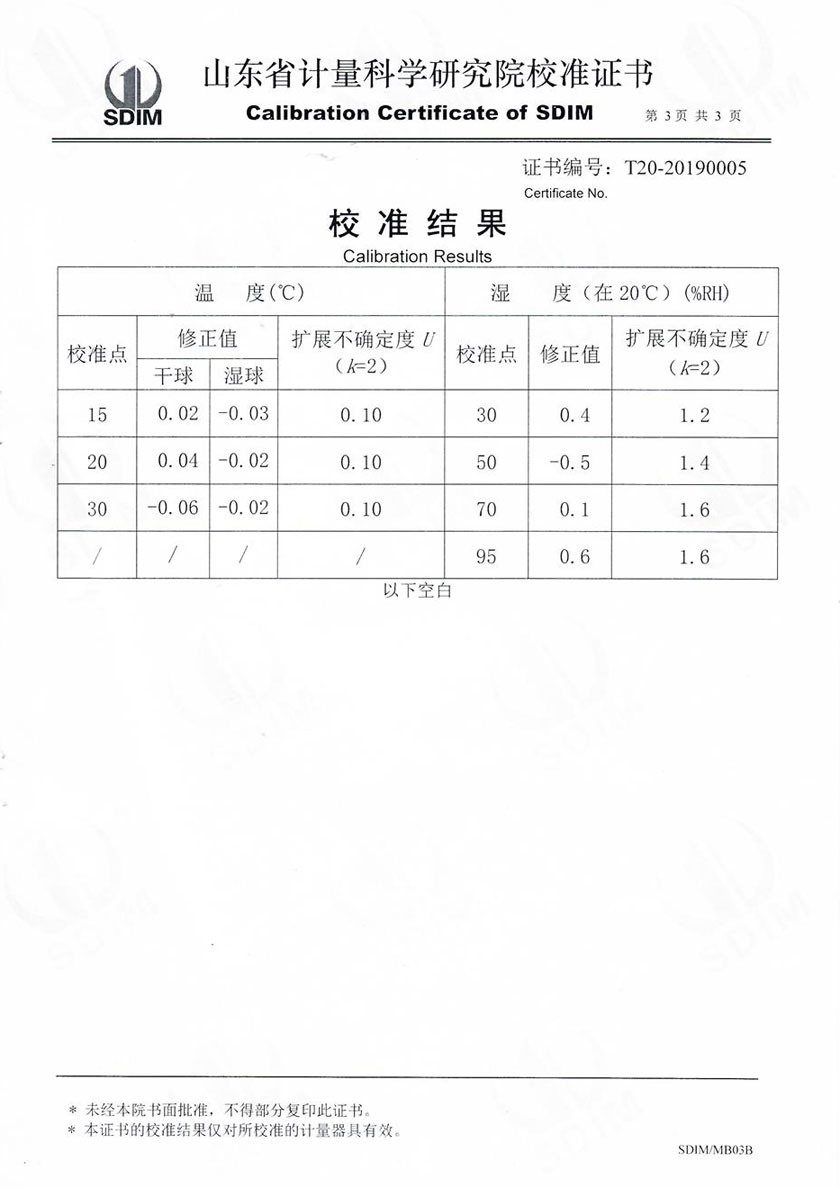 河北華檢計(jì)量檢測(cè)有限公司-通風(fēng)干濕表案例